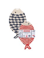 Danica Tawashi Little Fish Crochet Sponges (Set of 2)