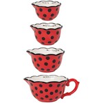 Danica Ladybugs Measuring Cups (Set of 4)