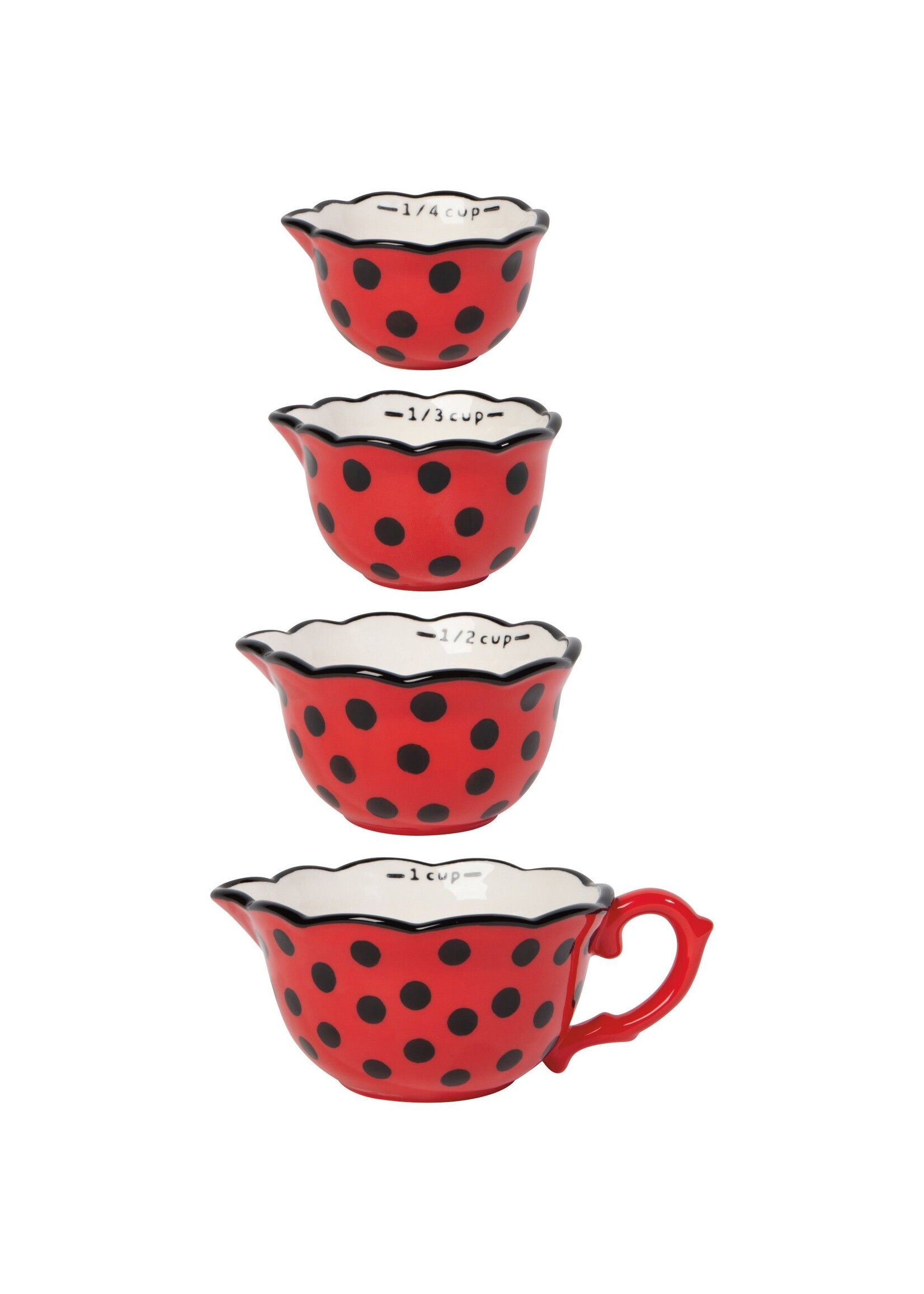 Danica Ladybugs Measuring Cups (Set of 4)