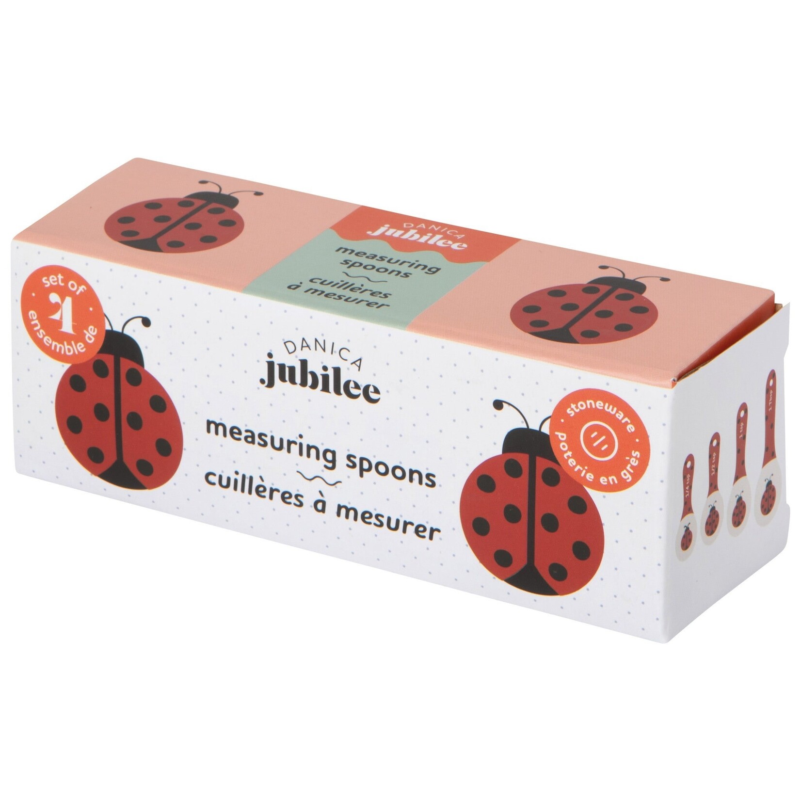 Danica Ladybugs Measuring Spoons (Set of 4)