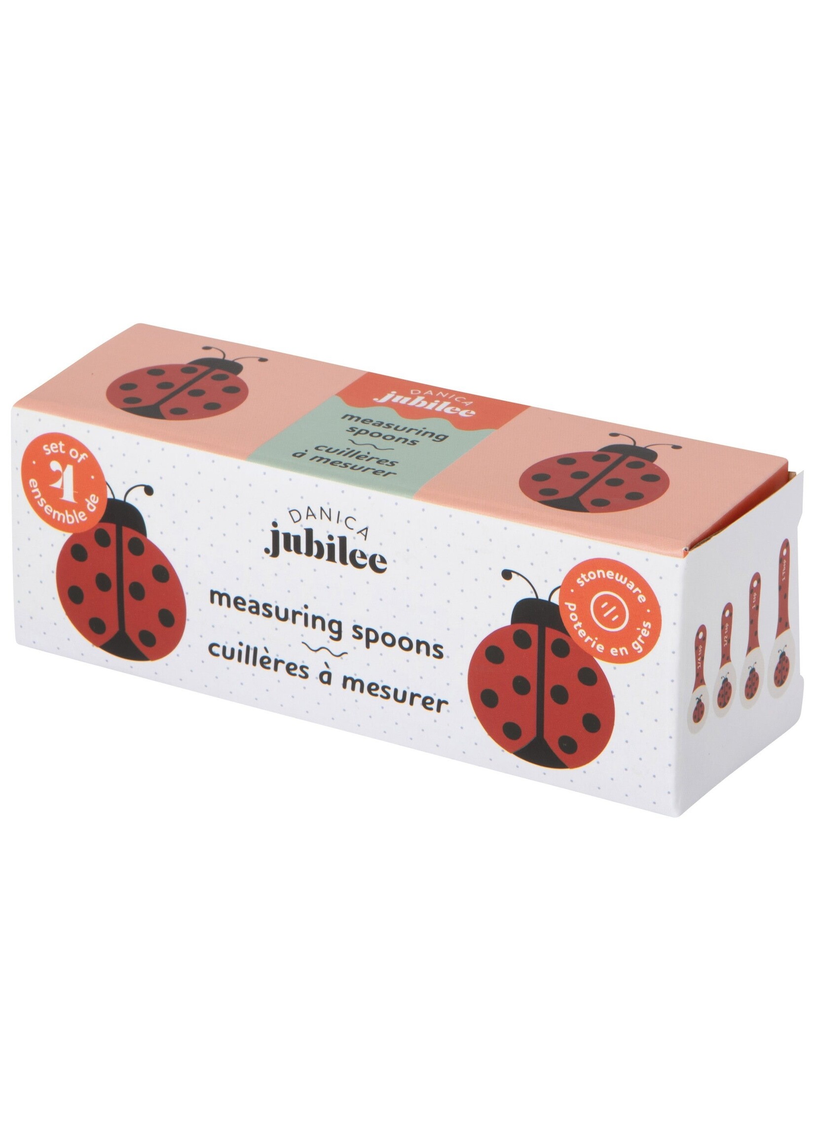 Danica Ladybugs Measuring Spoons (Set of 4)