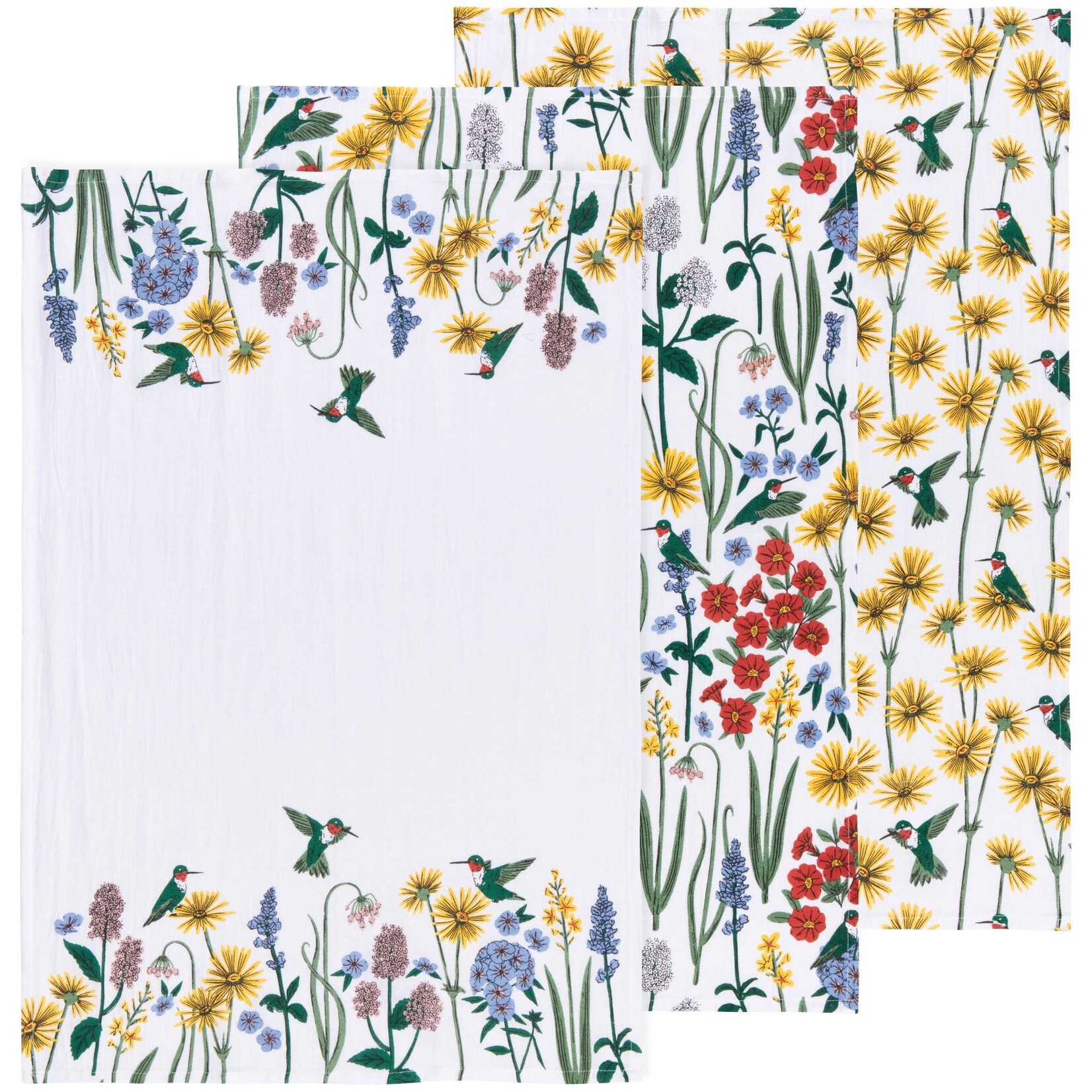 Danica Hummingbirds Baker's Floursack Towels (Set of 3)
