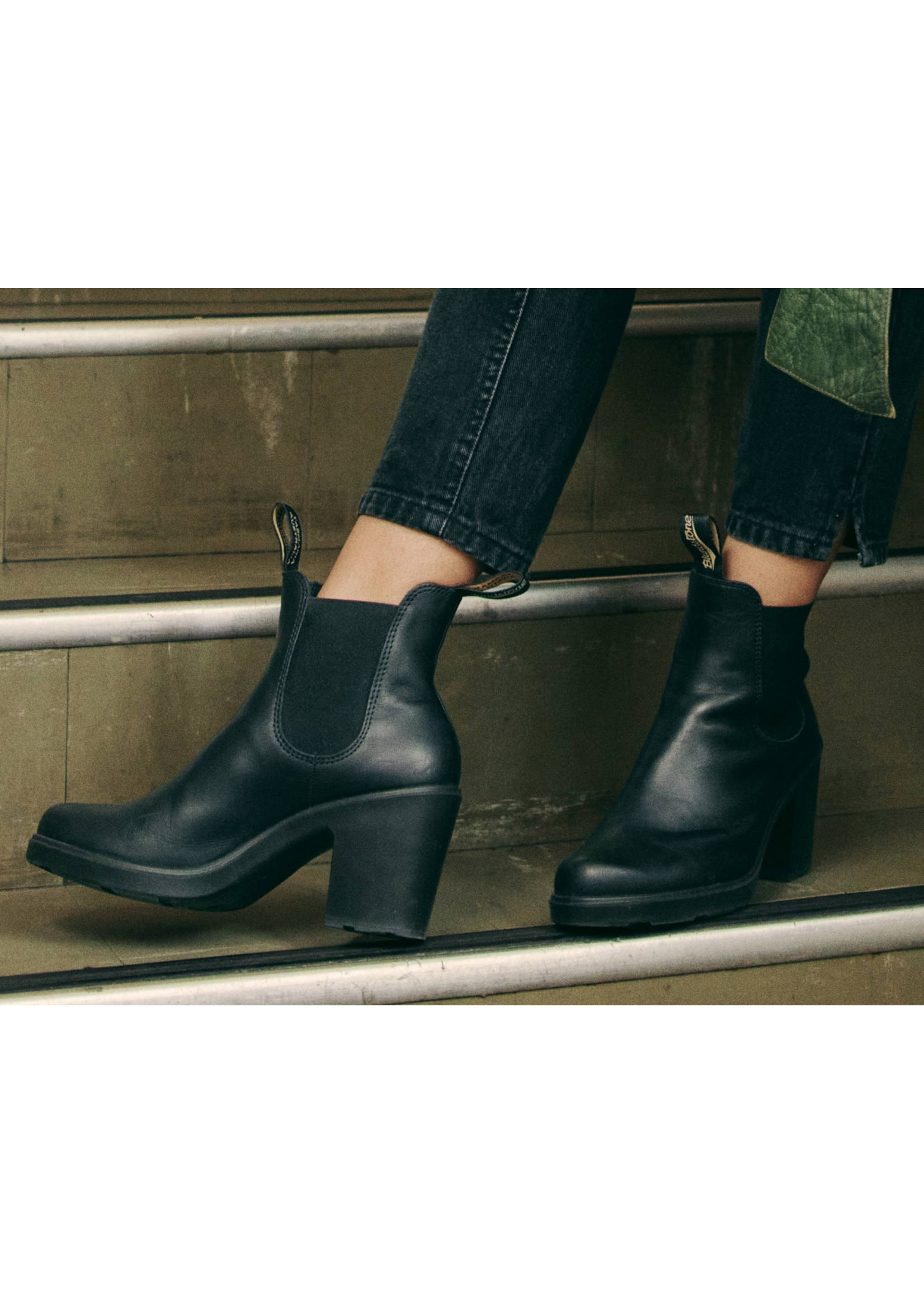 Blundstone 2365 WOMEN'S SERIES HIGH HEEL (CHUNKY HEEL) BLACK