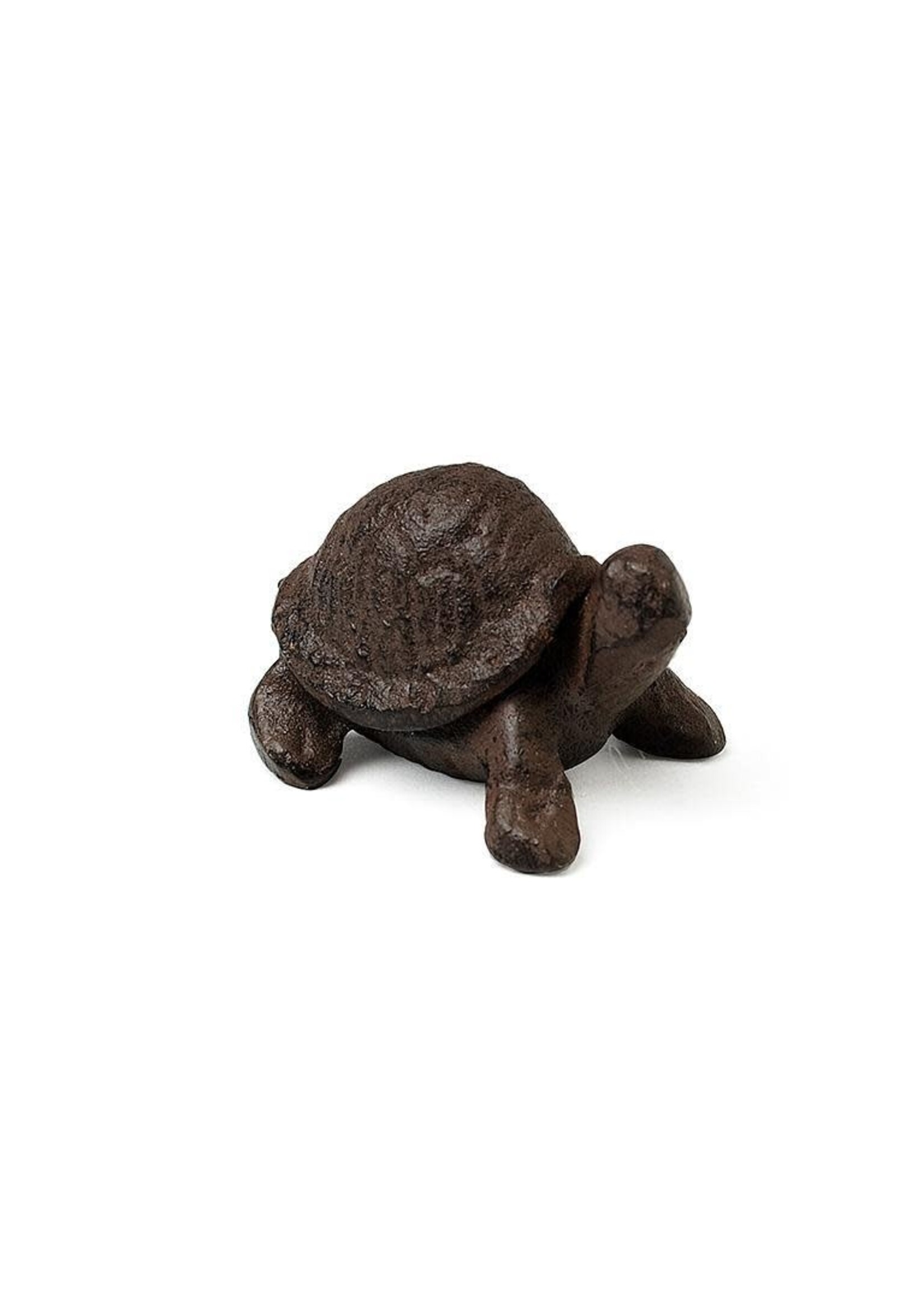Mini Turtle Figurine - Dark Brown