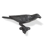 Cast Iron Crow on Bench (Facing Right) 11"
