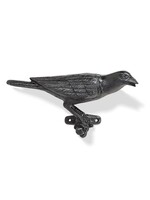 Cast Iron Crow on Bench (Facing Right) 11"