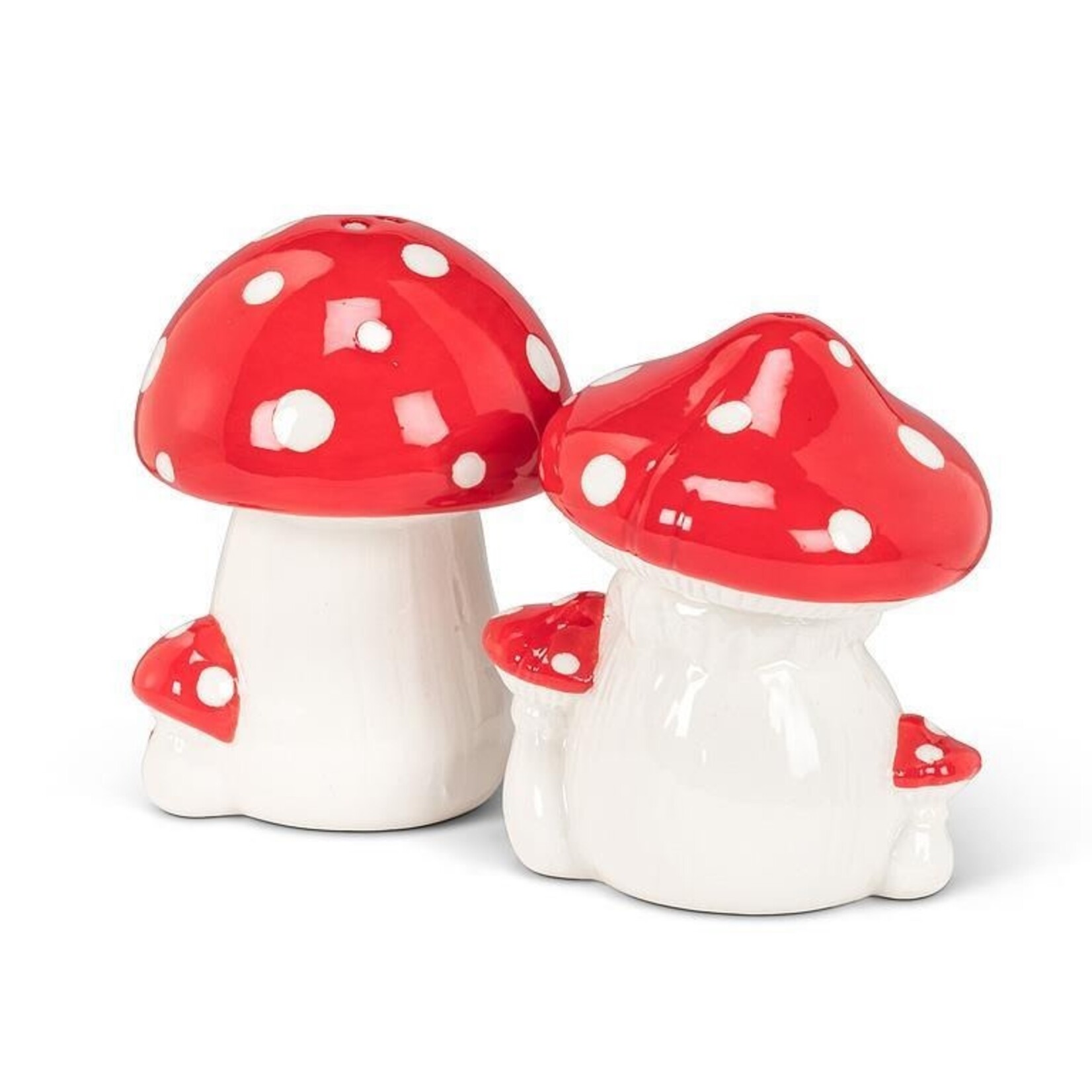 Red Dot Mushroom Salt & Pepper Set
