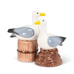 Perching Seagulls Salt & Pepper Shaker Set