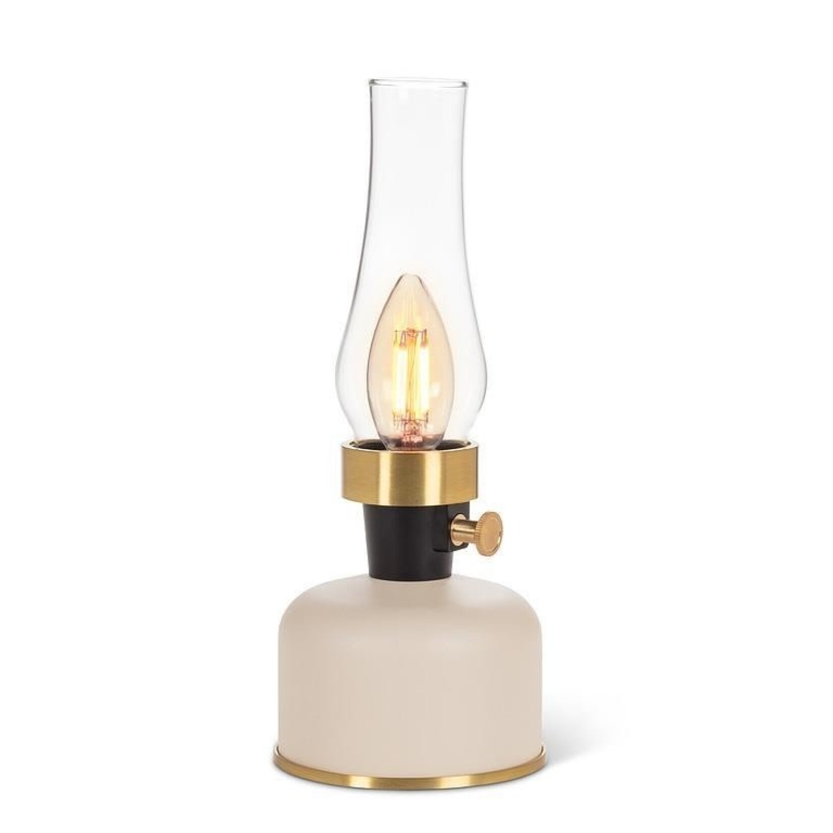 LED Lantern Lamp with Chimney (Black)