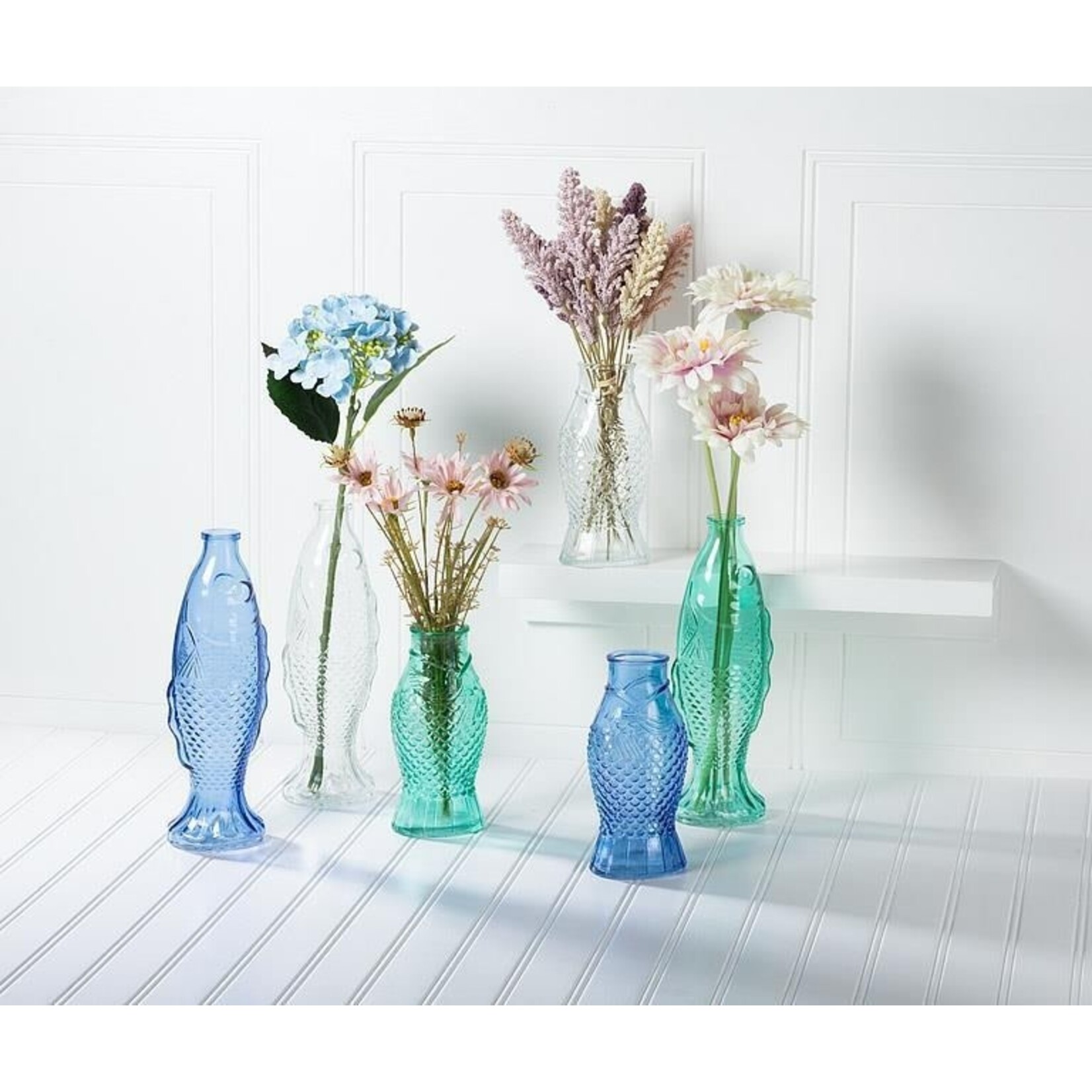 Small Spouting Fish Vase (Assorted)