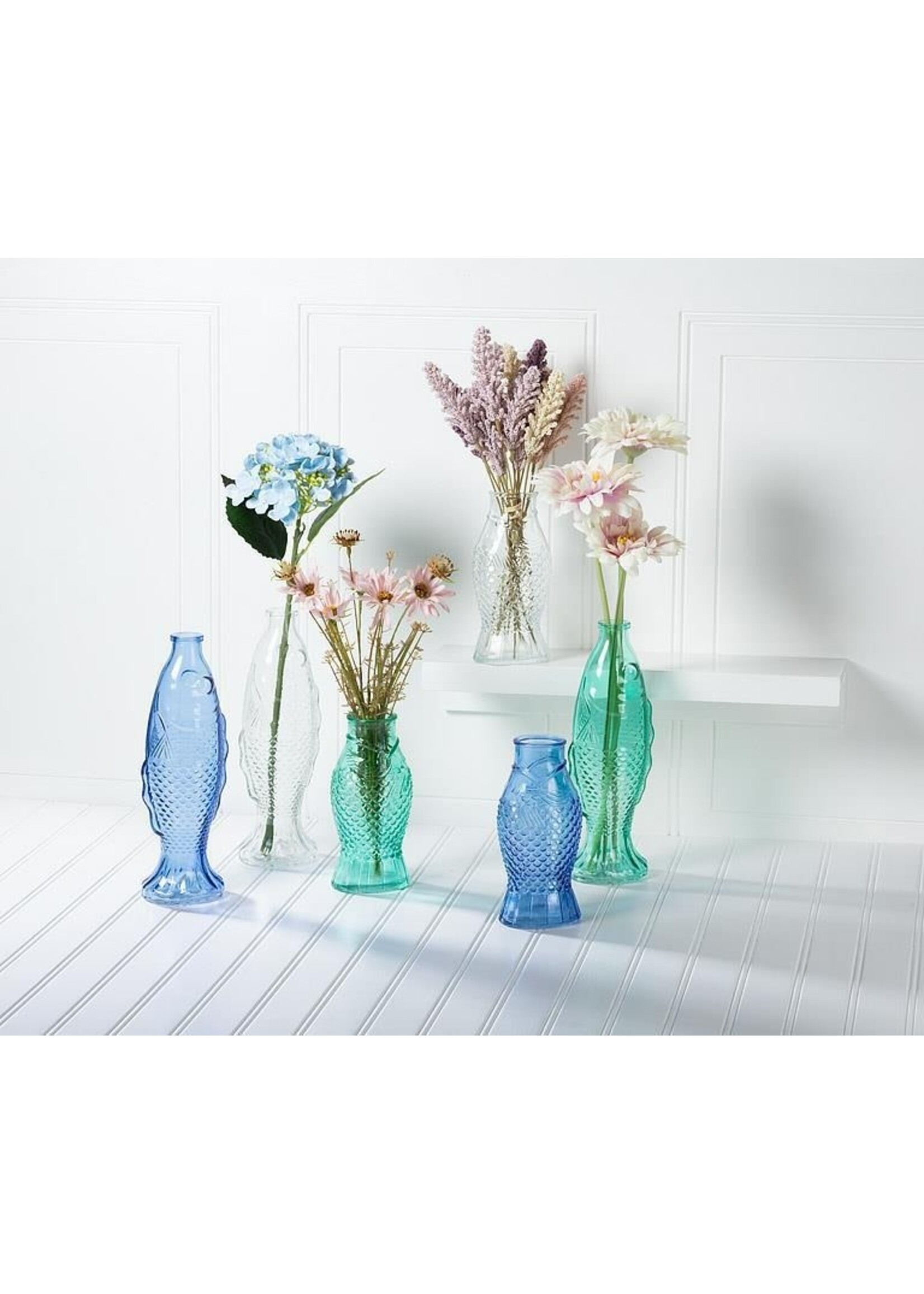 Small Spouting Fish Vase (Assorted)