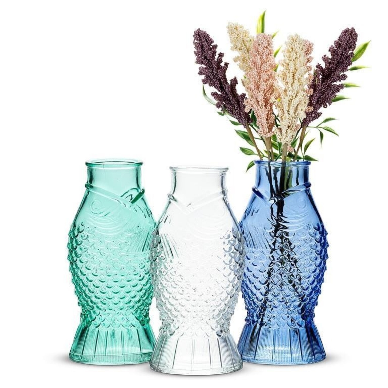 Small Spouting Fish Vase (Assorted)