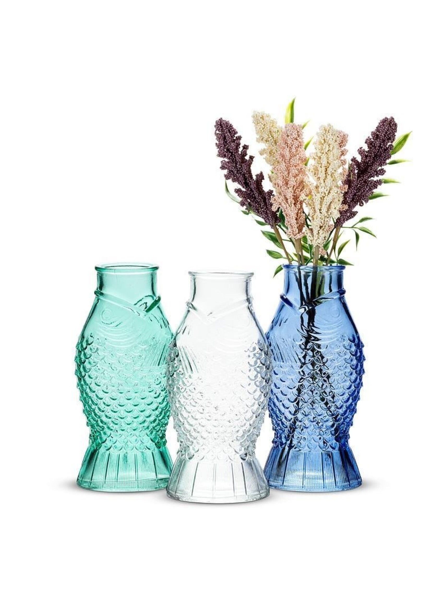 Small Spouting Fish Vase (Assorted)