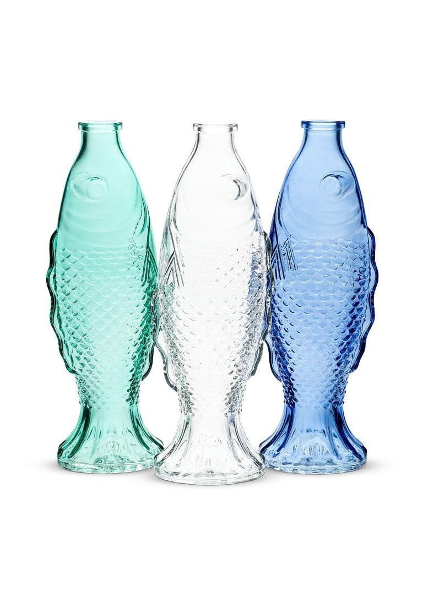 Large Spouting Fish Vase 10.5" (Assorted)