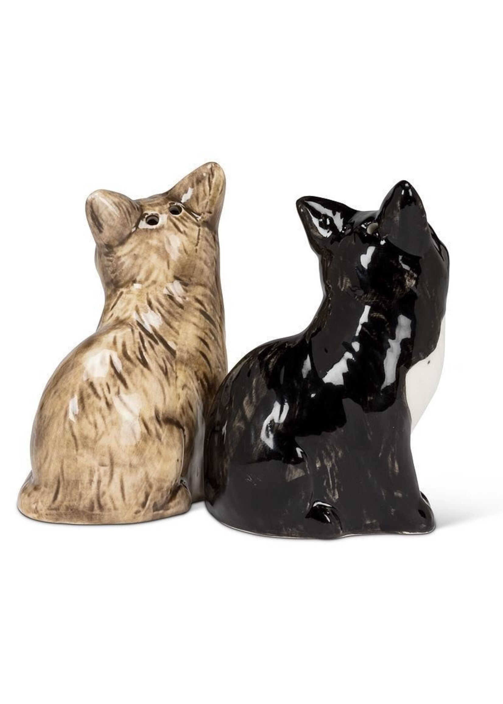 Sitting Cat Pair Salt & Pepper Set
