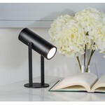 Black Pivot Spotlight LED Lamp 10"