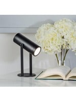 Black Pivot Spotlight LED Lamp 10"
