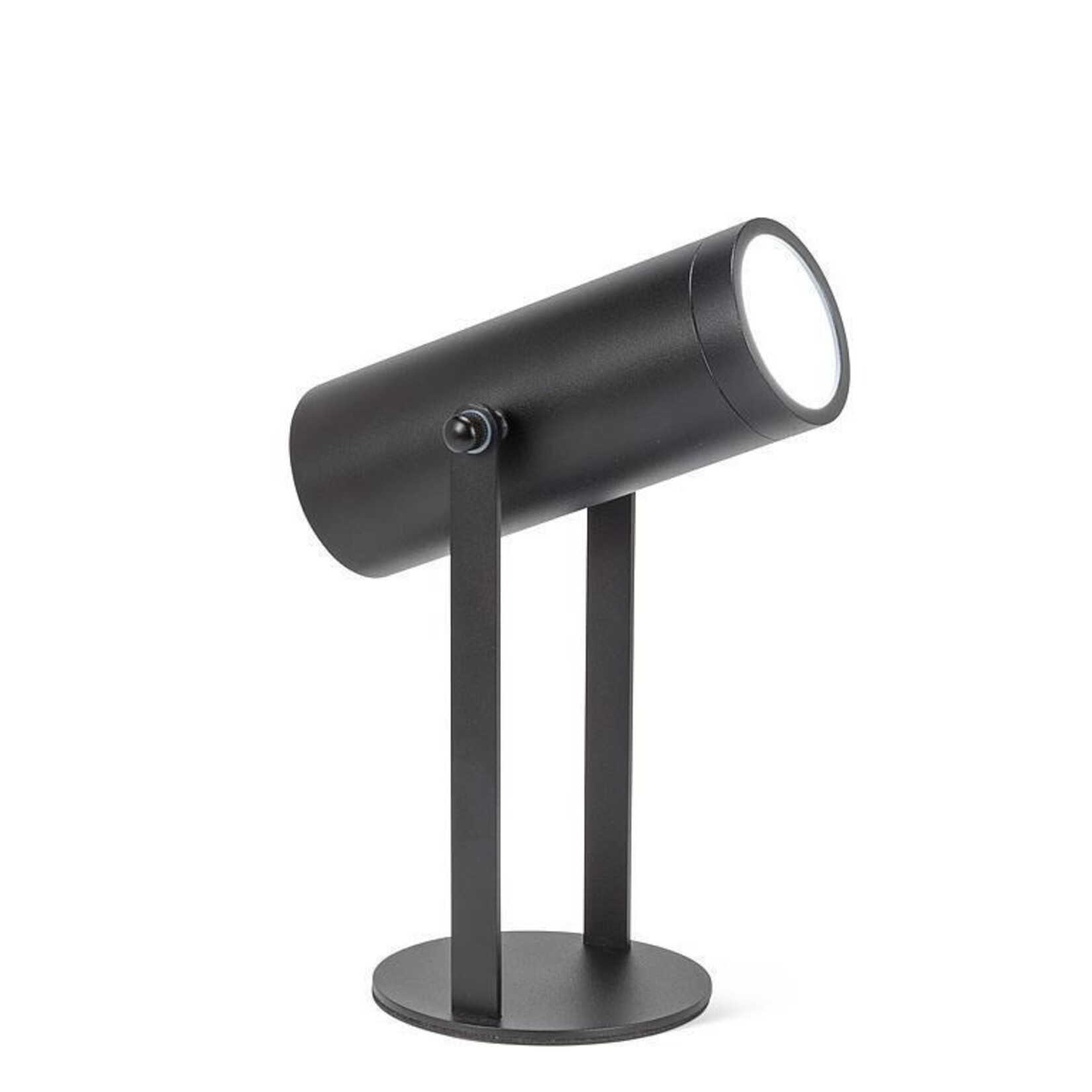 Black Pivot Spotlight LED Lamp 10"