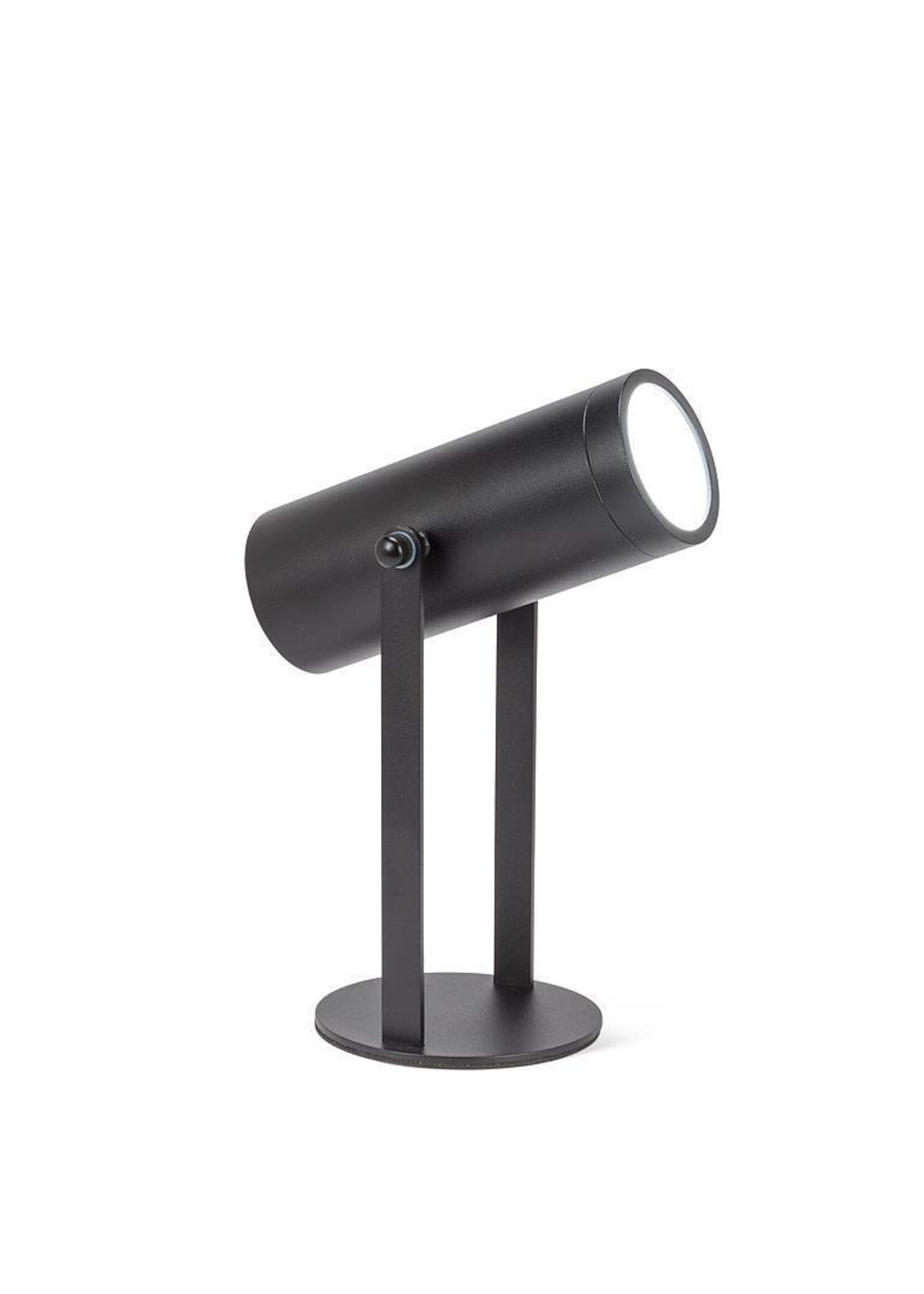 Black Pivot Spotlight LED Lamp 10"