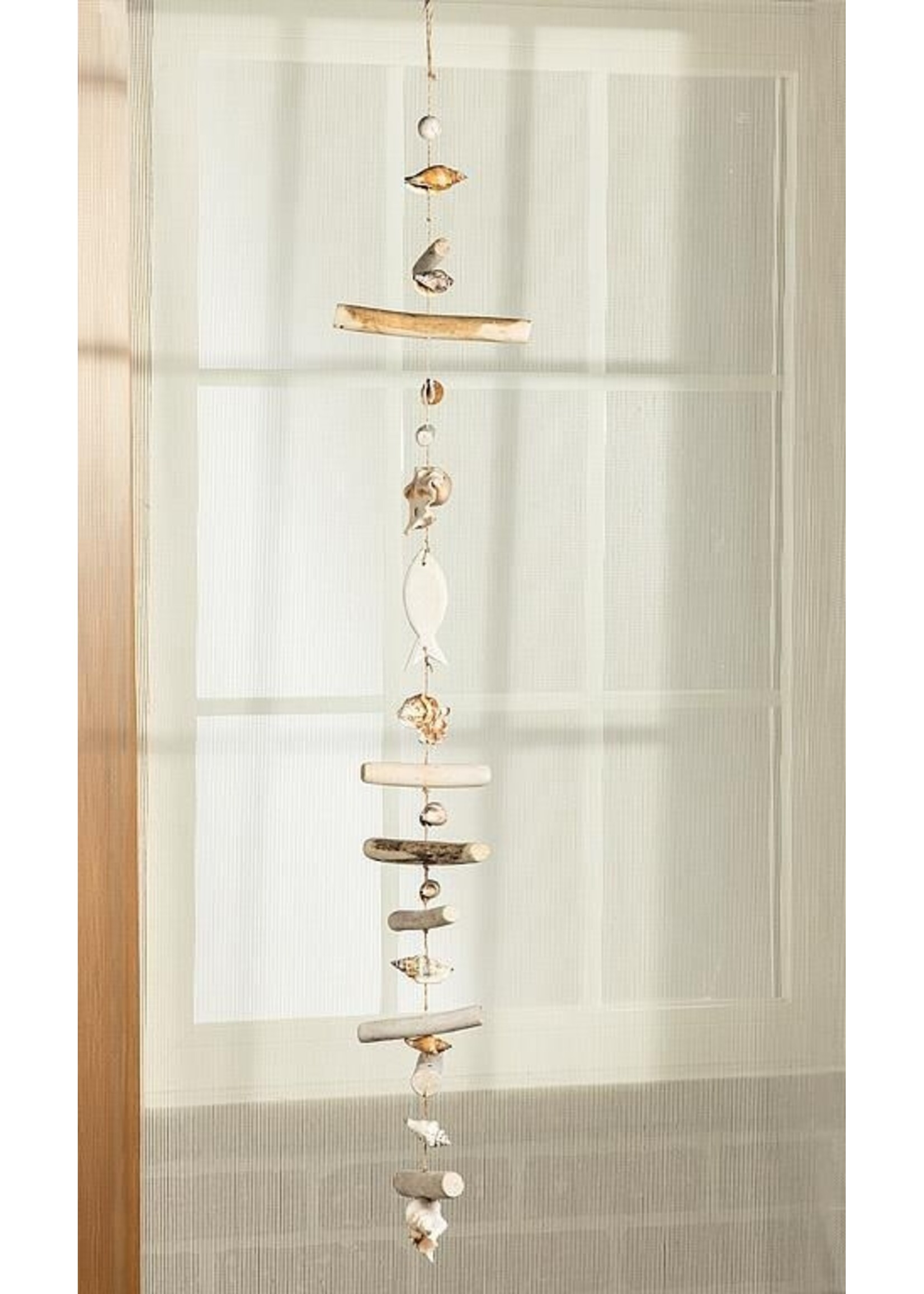 Long Shell & Driftwood Garland