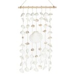Stranded Shell Chime with Scallop Shells 17"