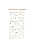Stranded Shell Chime with Scallop Shells 17"