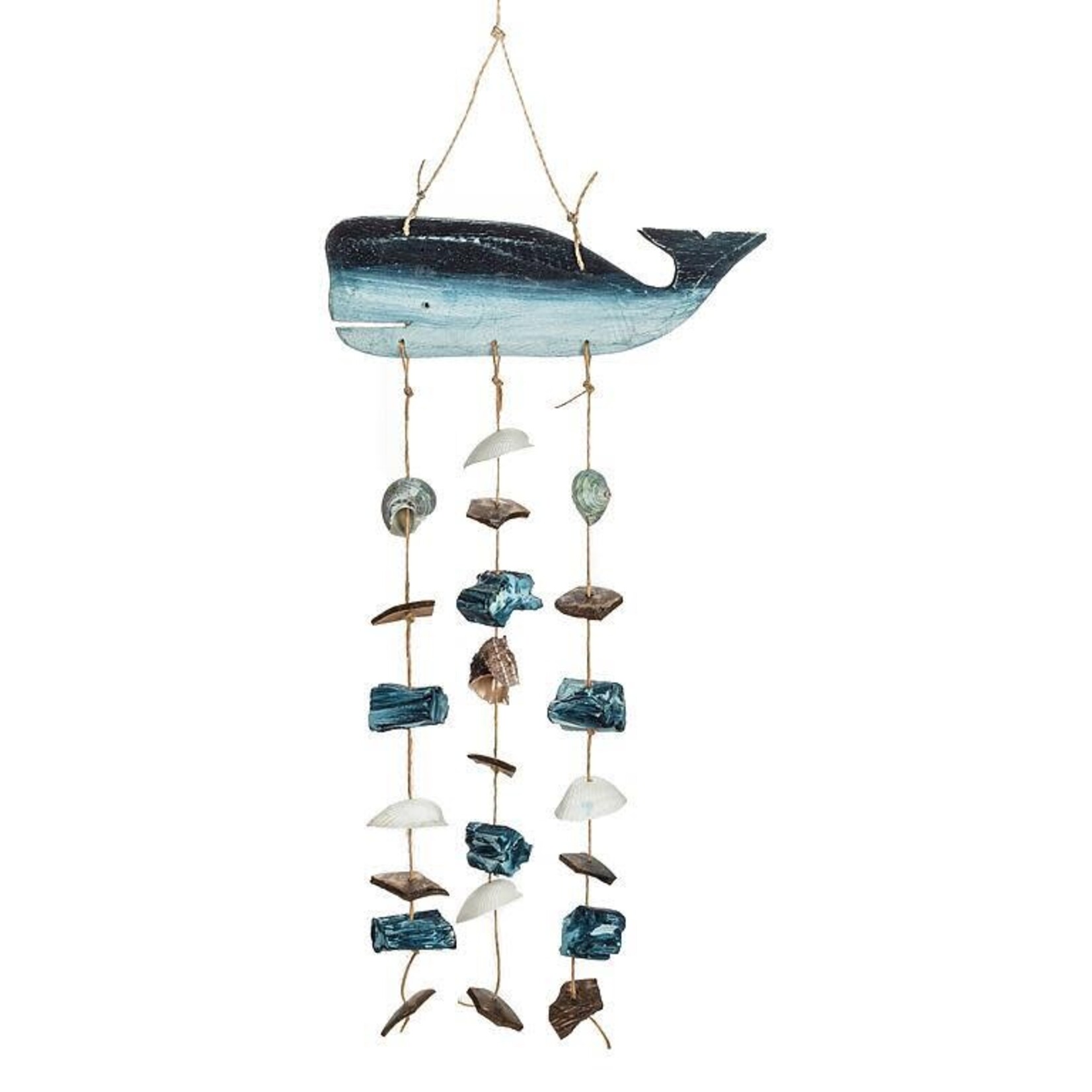 Small Shell Chime with Whale