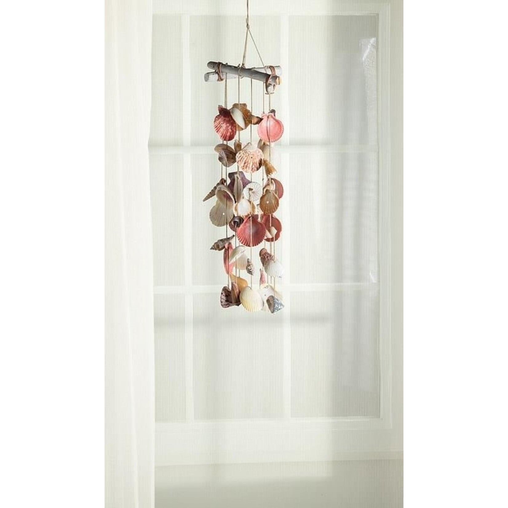 Small Mixed Shell Triangle Chime 12"