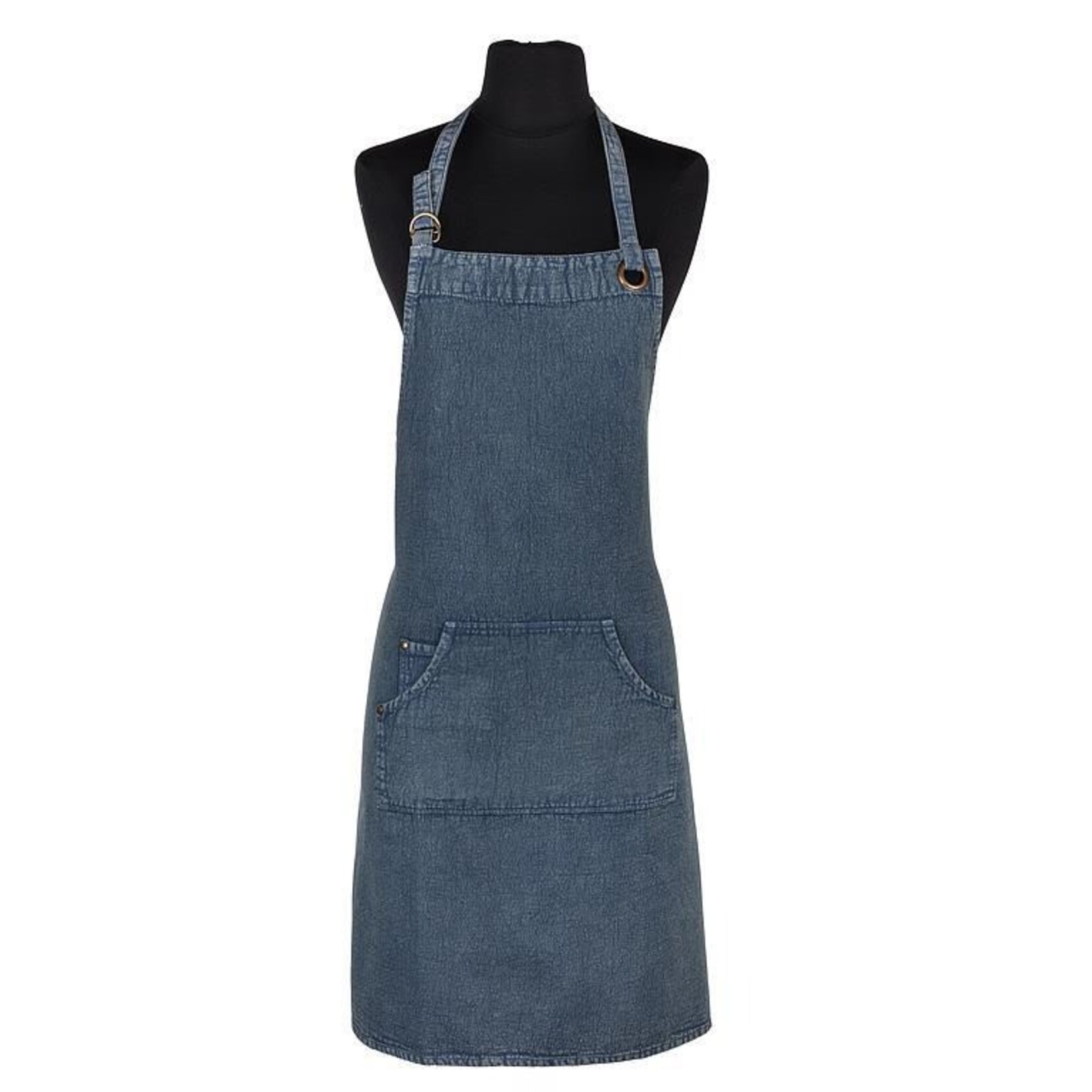 Denim All-Purpose Apron with Pocket