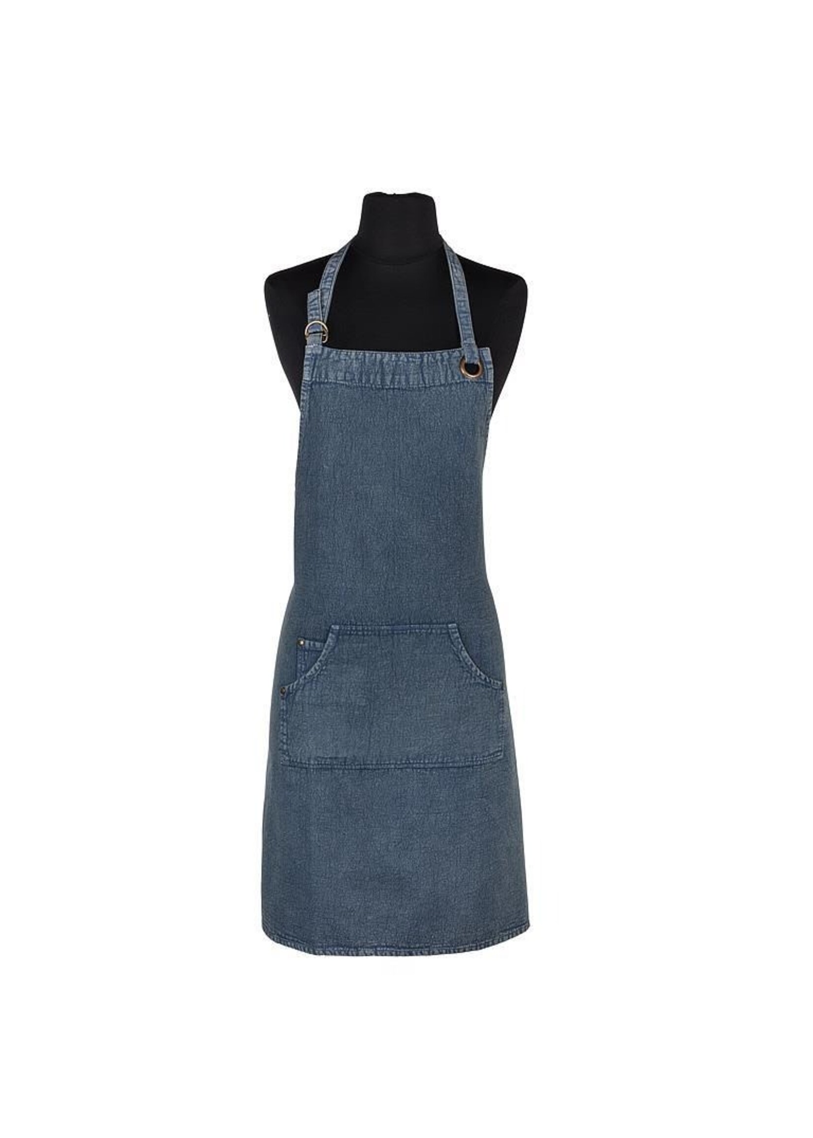 Denim All-Purpose Apron with Pocket