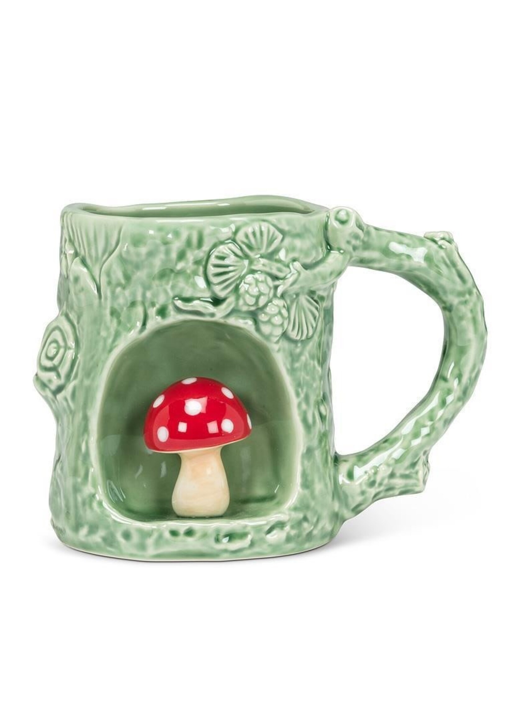 Tree Look Mug with Mushroom