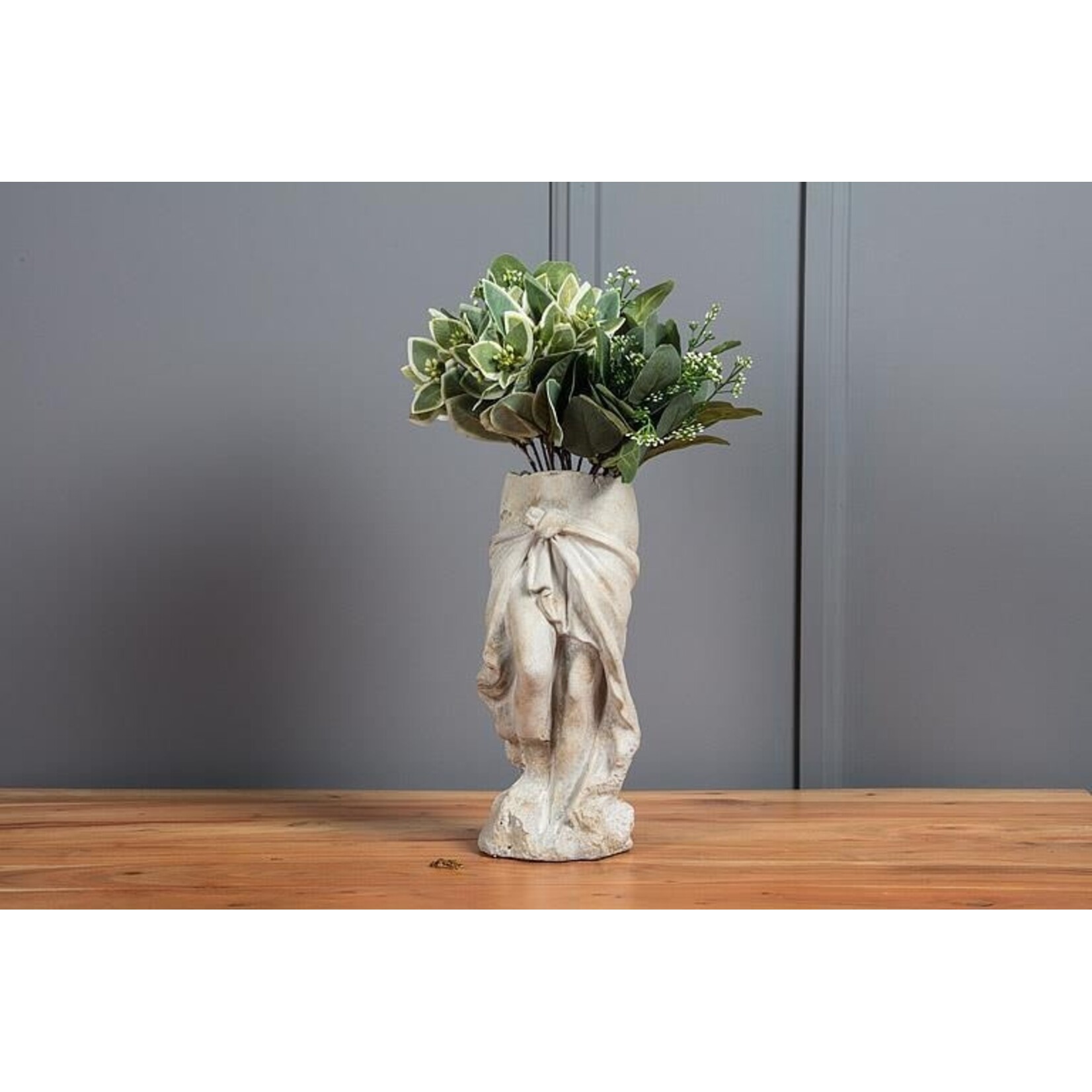 Draped Sculpted Torso Planter/Vase