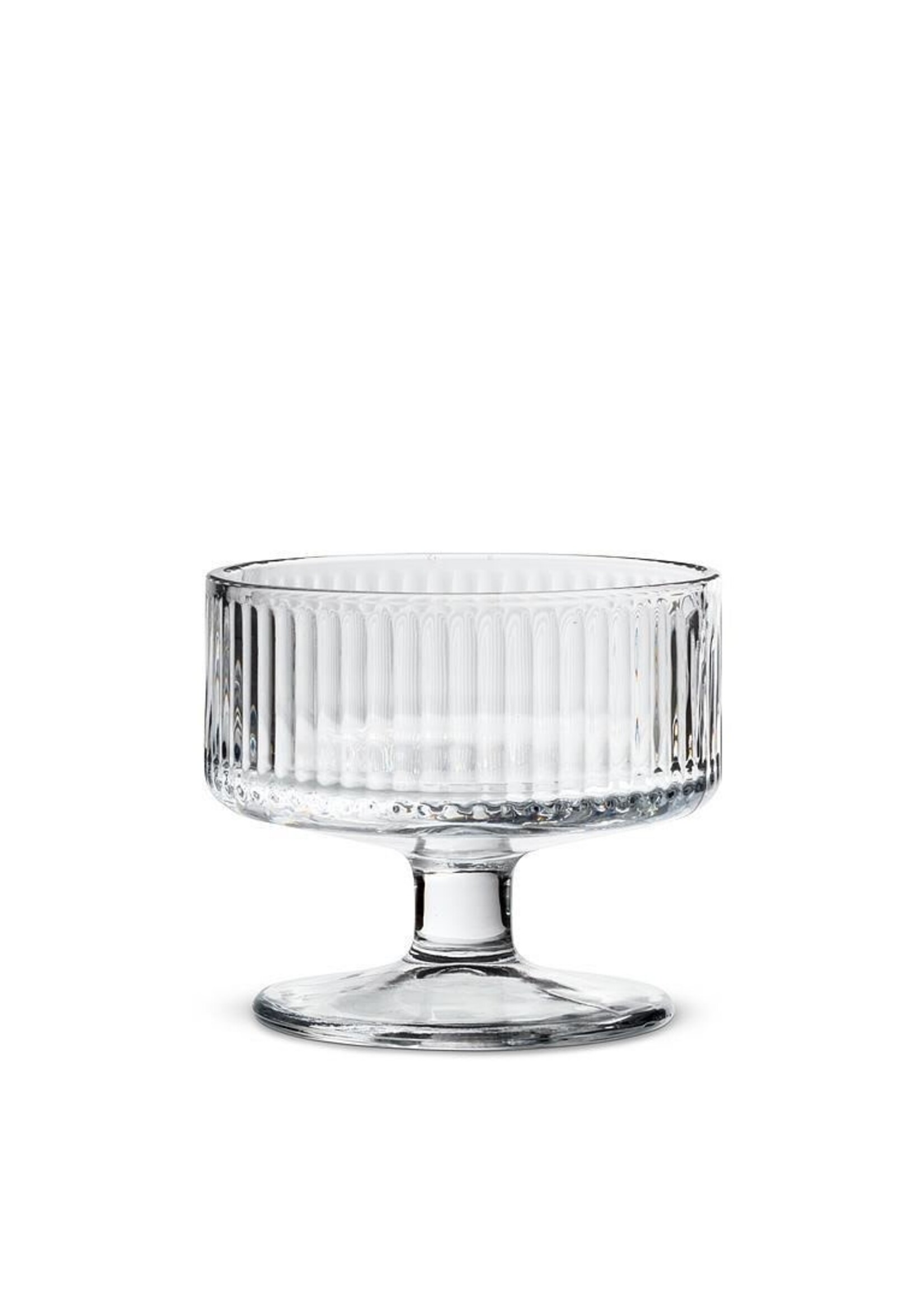 Tight Optic Pedestal Small Bowl 3.5"