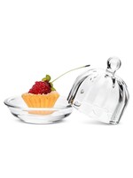 Small Optic Round Dish with Lid