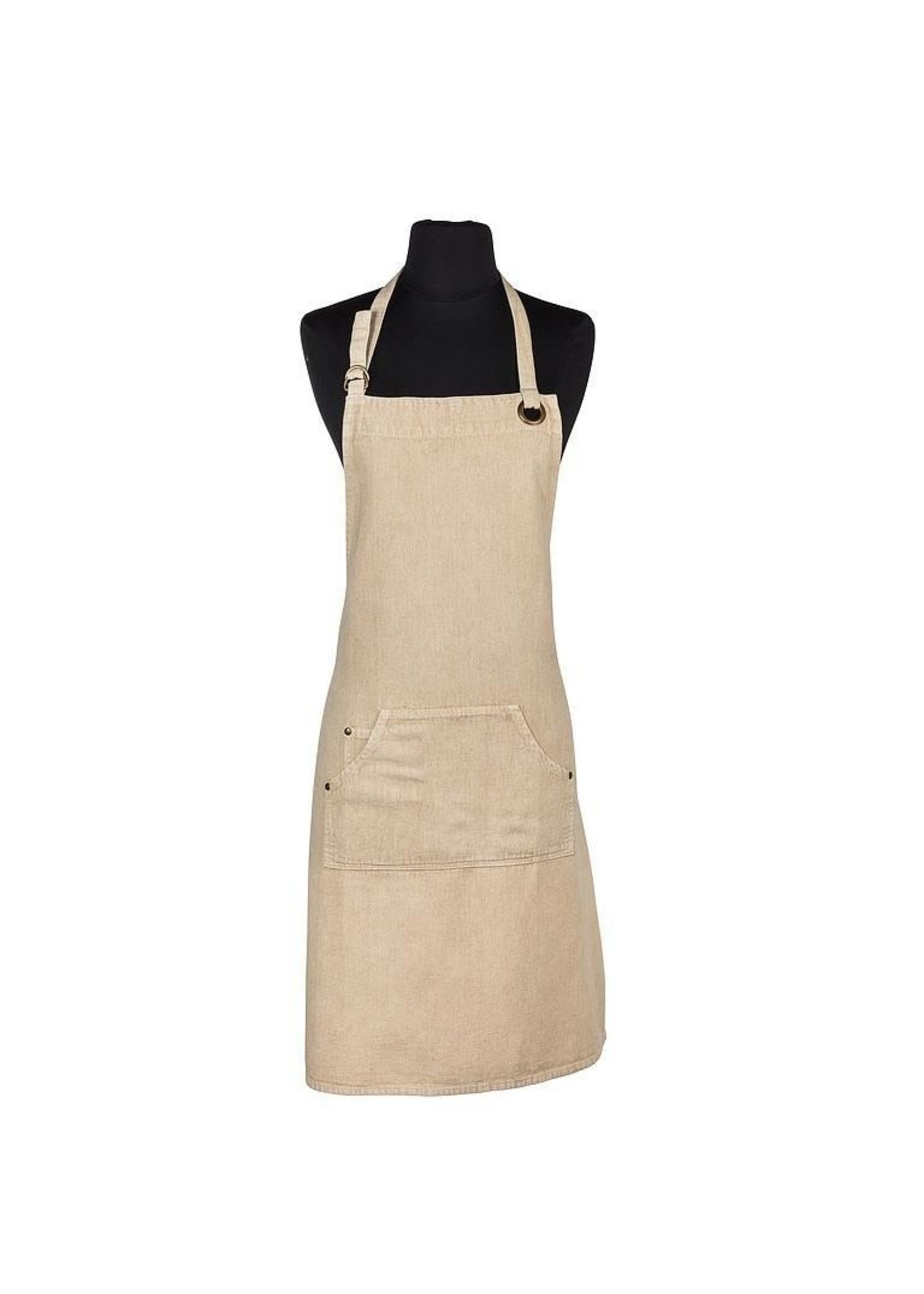 All-Purpose Apron with Pocket - Tan 31"