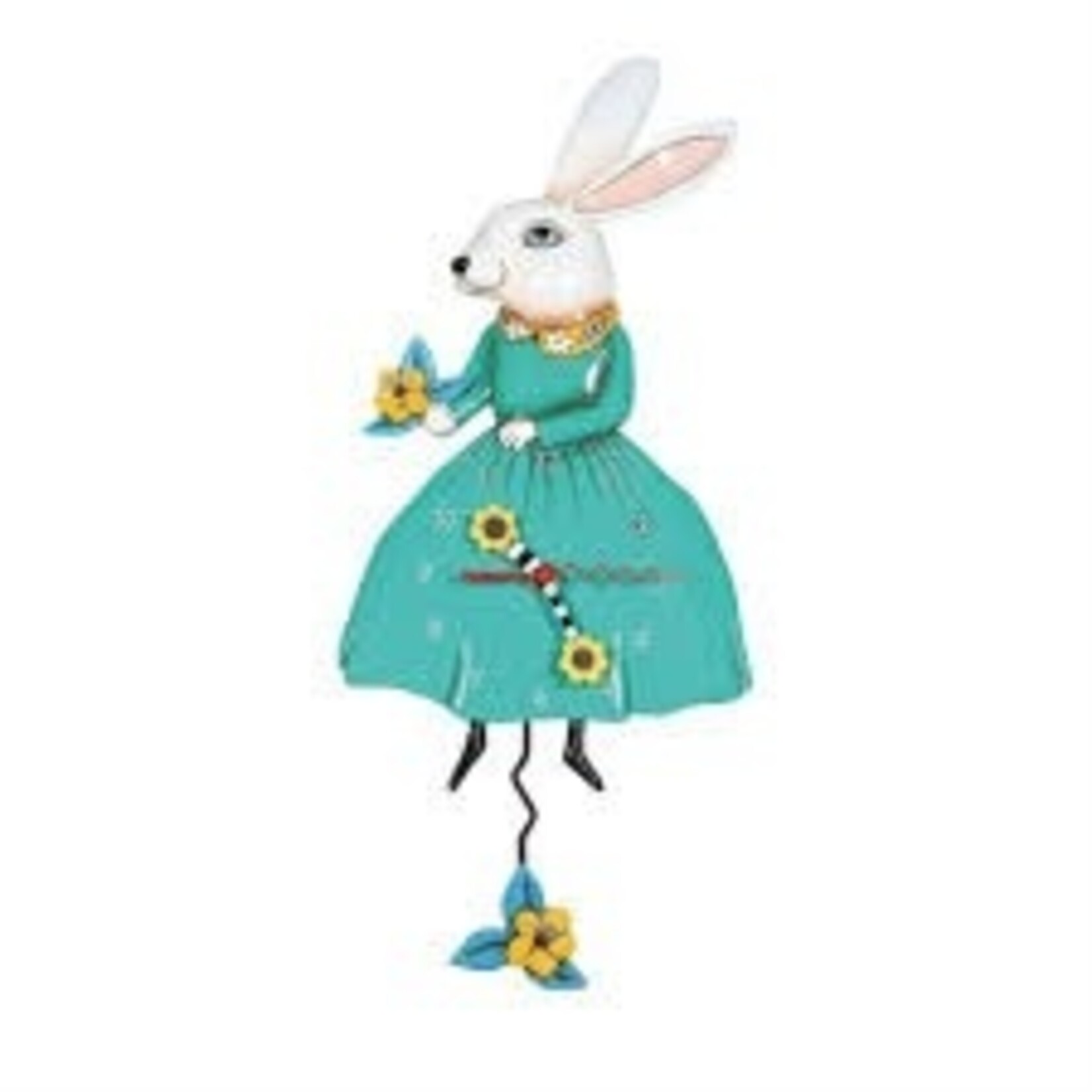 Enesco Canada I'm All Ears Bunny Wall Clock by Allen Designs