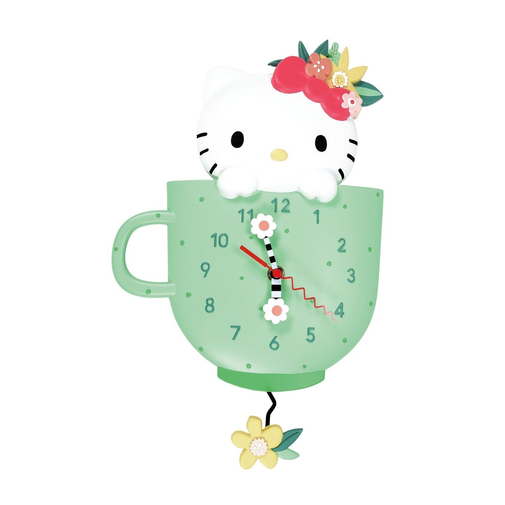 Enesco Canada Hello Kitty Wall Clock by Allen Designs