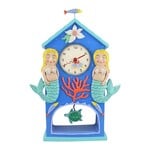 Enesco Canada Beach Time Mermaid Mantle Clock
