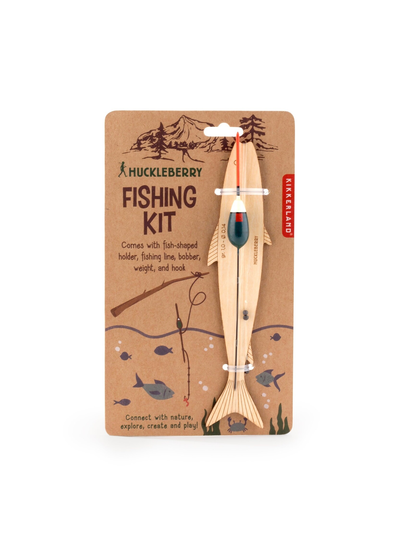 Kikkerland Huckleberry Fishing Kit