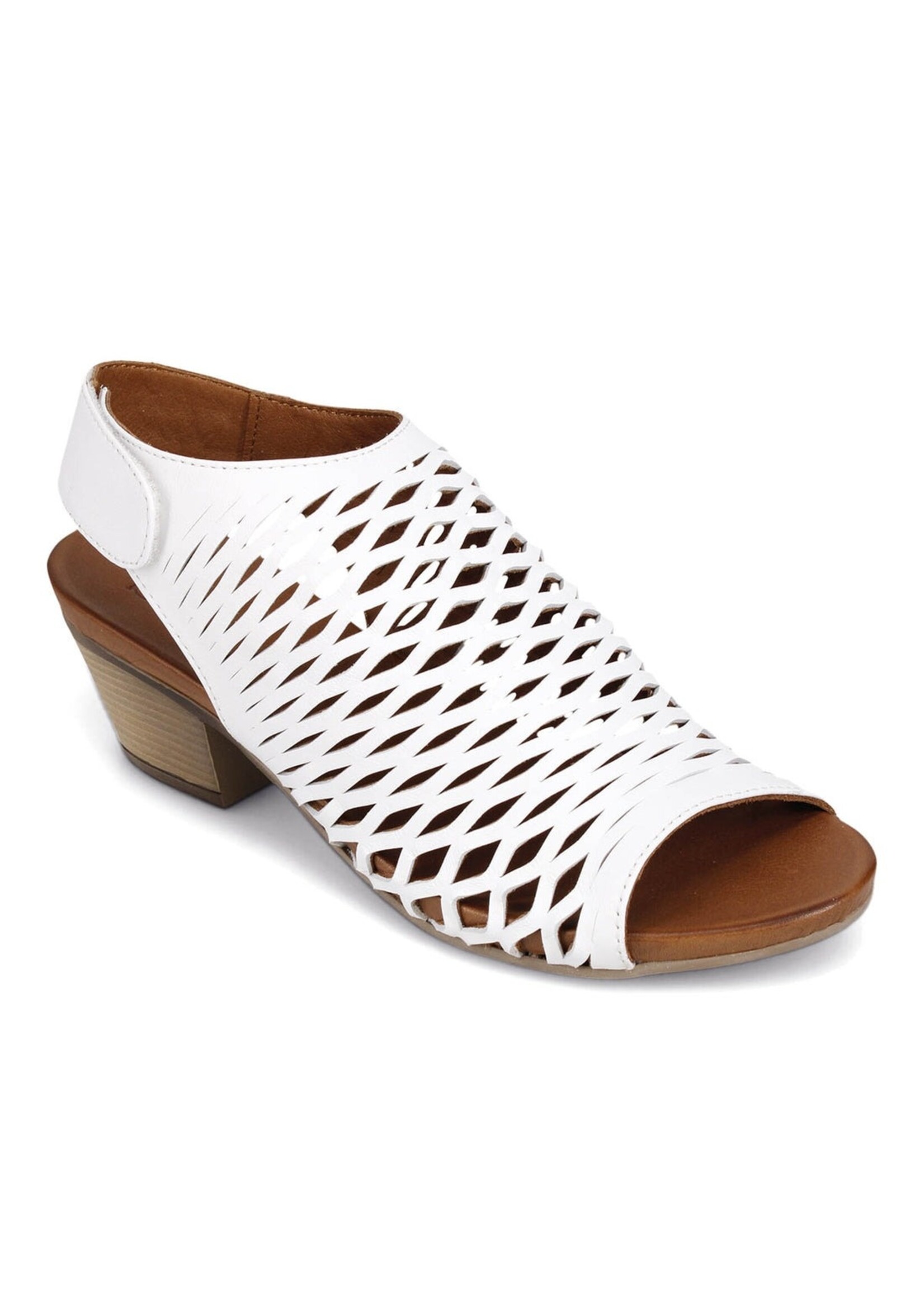 Bueno Shoes Lacey Slingback Sandal - Genuine Leather