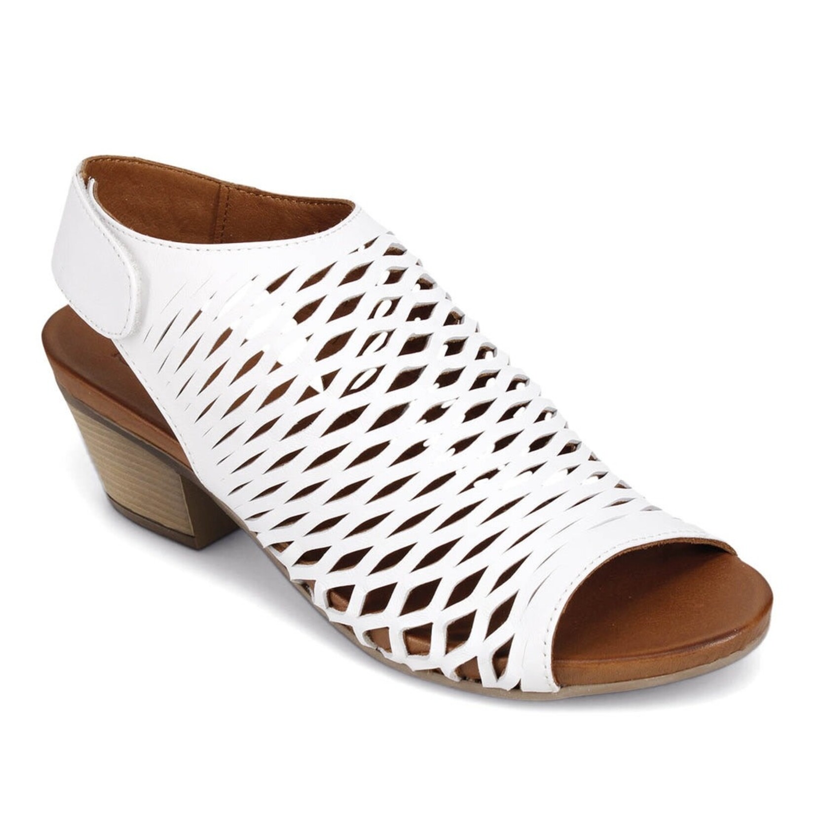 Bueno Shoes Lacey Slingback Sandal - Genuine Leather