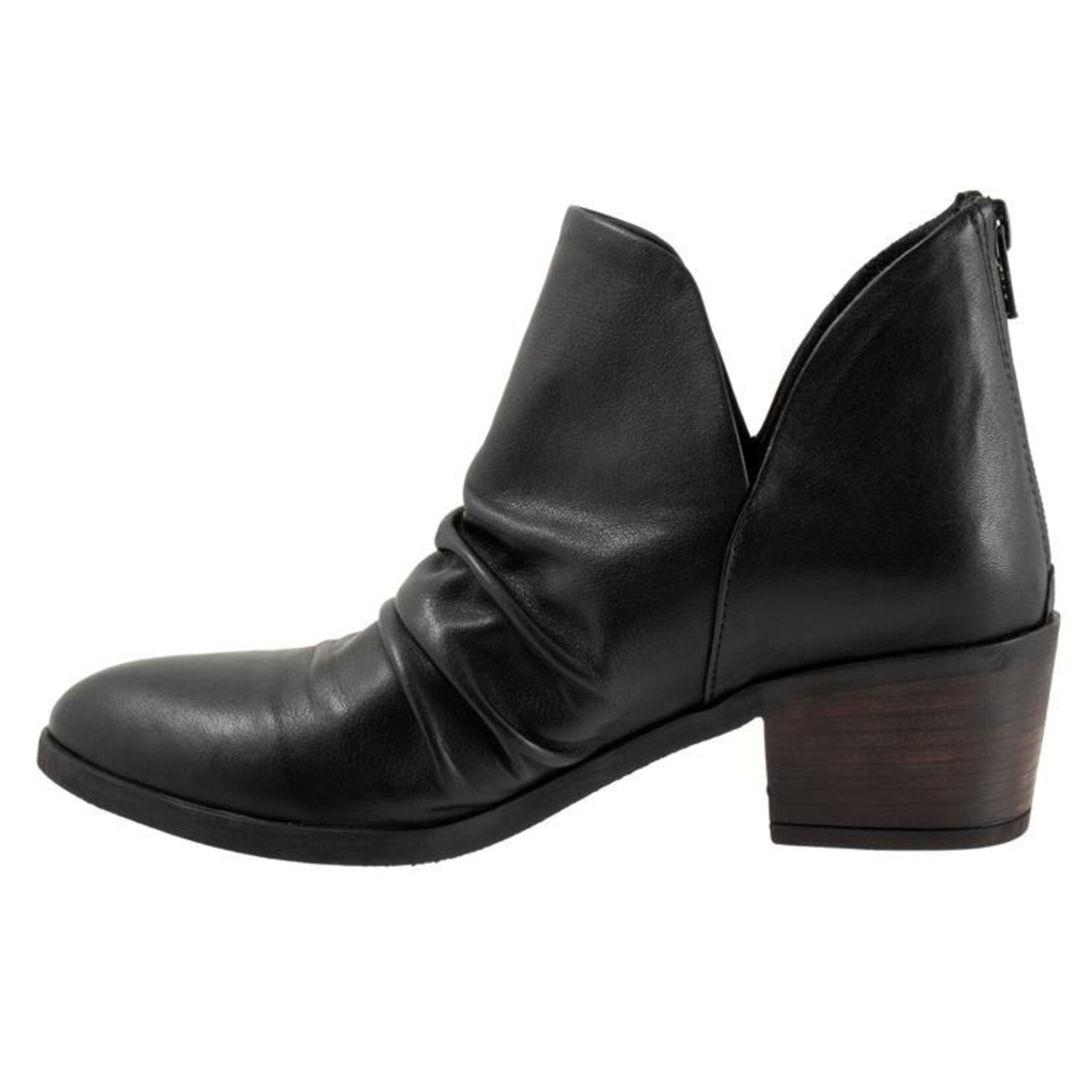 Bueno Shoes Cori Ankle Boot - Genuine Leather - Black