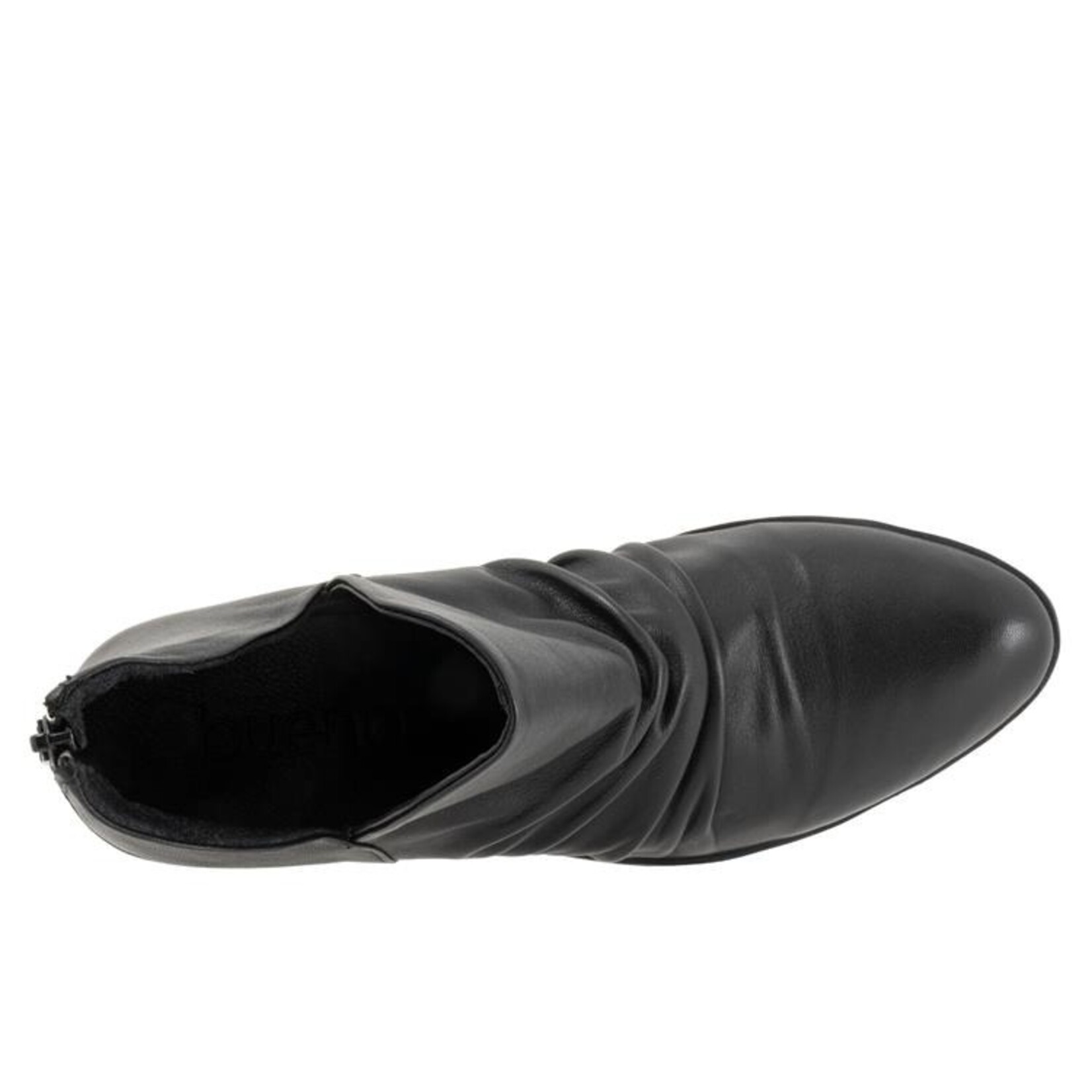 Bueno Shoes Cori Ankle Boot - Genuine Leather - Black