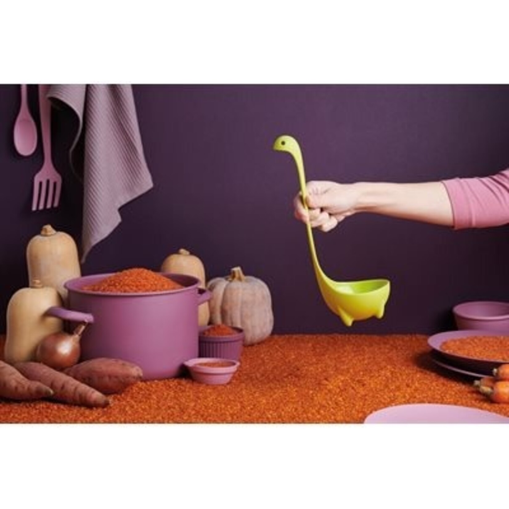 Jumbo Nessie Ladle - Green