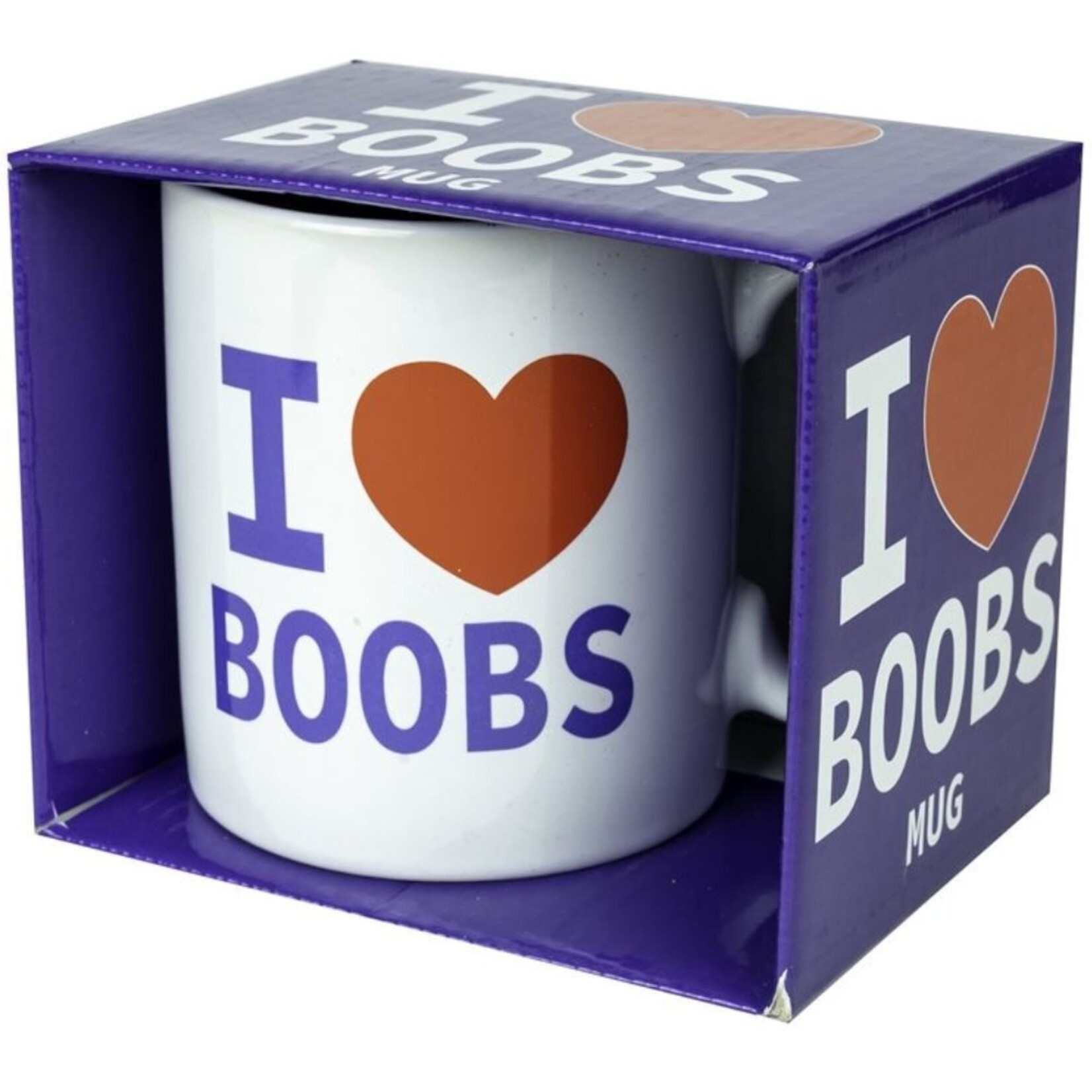 I Heart Boobs Mug