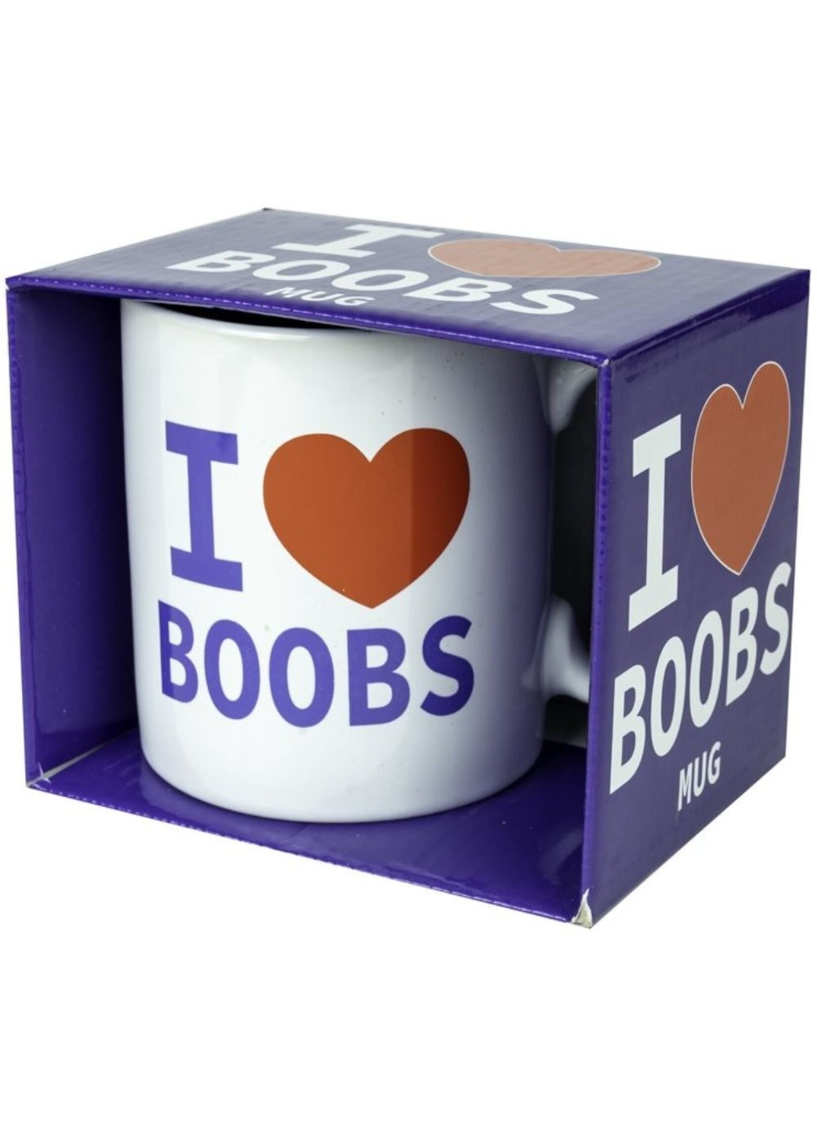 I Heart Boobs Mug