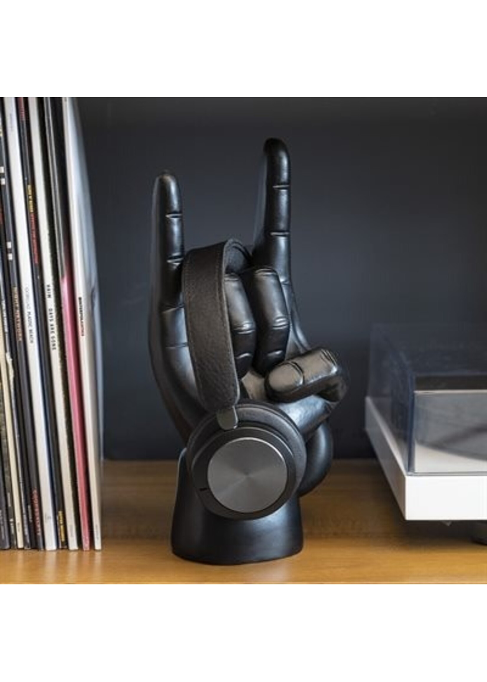Rock On! Headphone Stand - Black