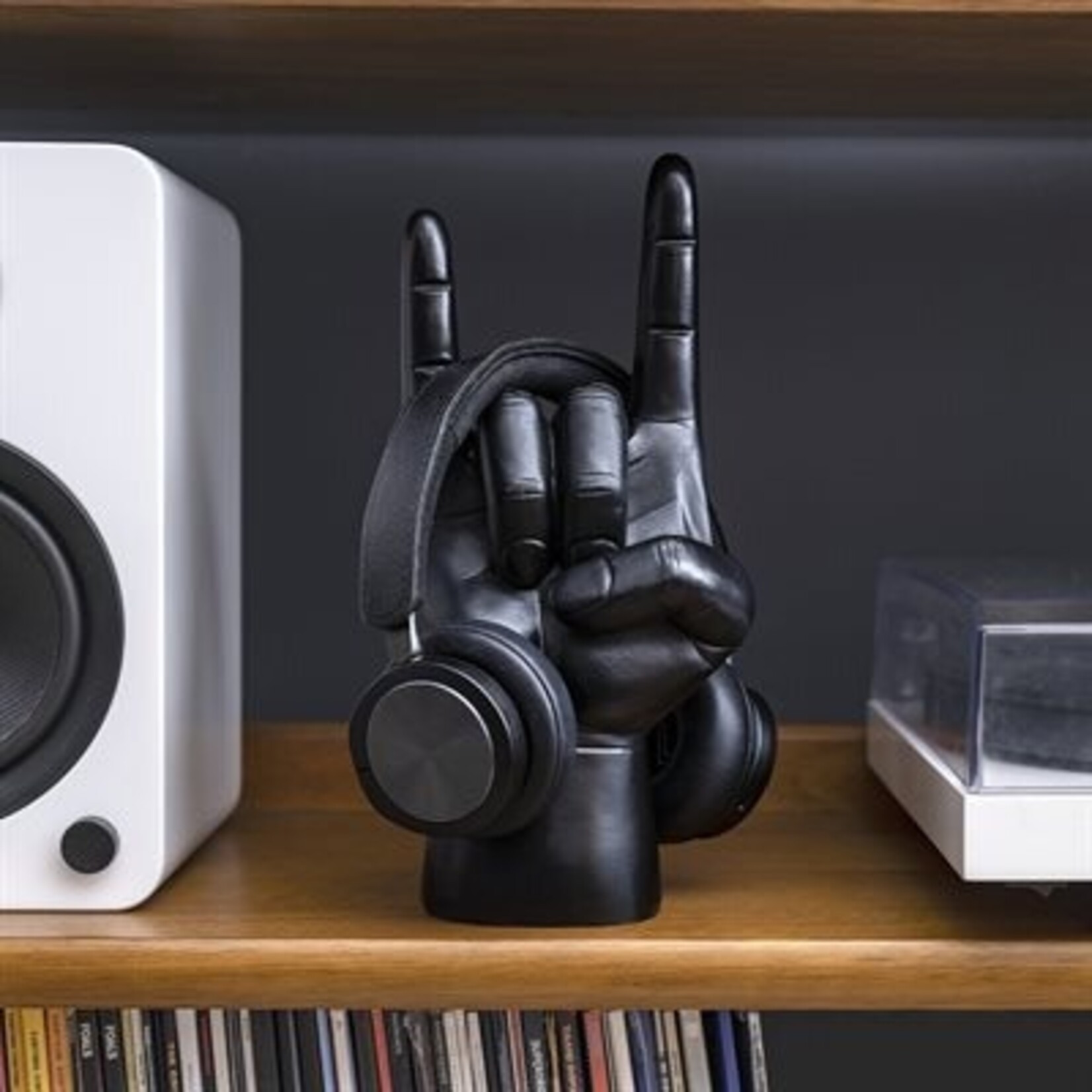 Rock On! Headphone Stand - Black