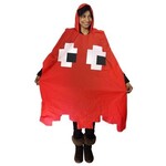 Retro Arcade Poncho - Red