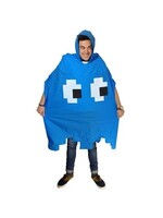 Retro Arcade Poncho - Blue